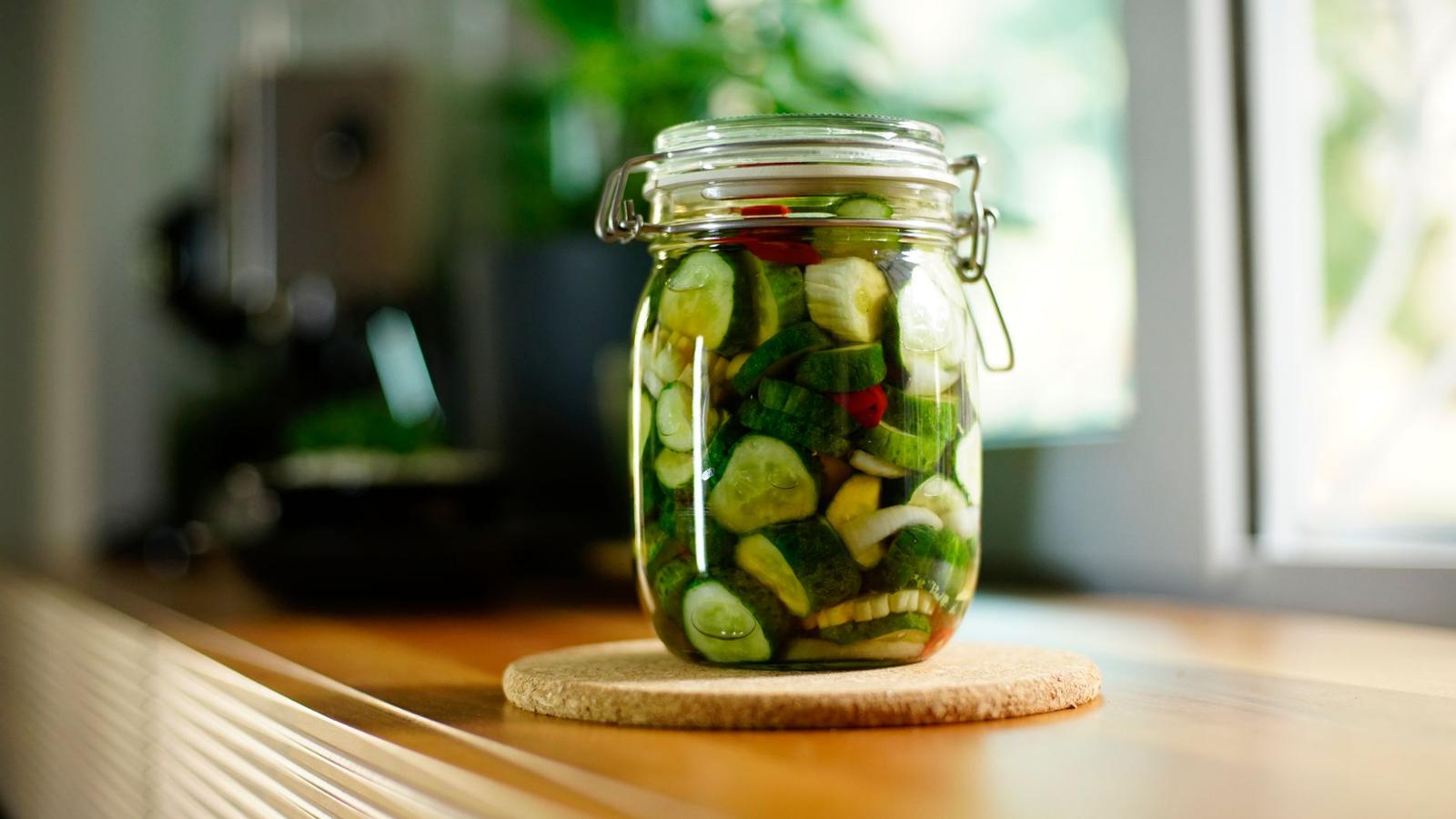 Vegetables in a Jar