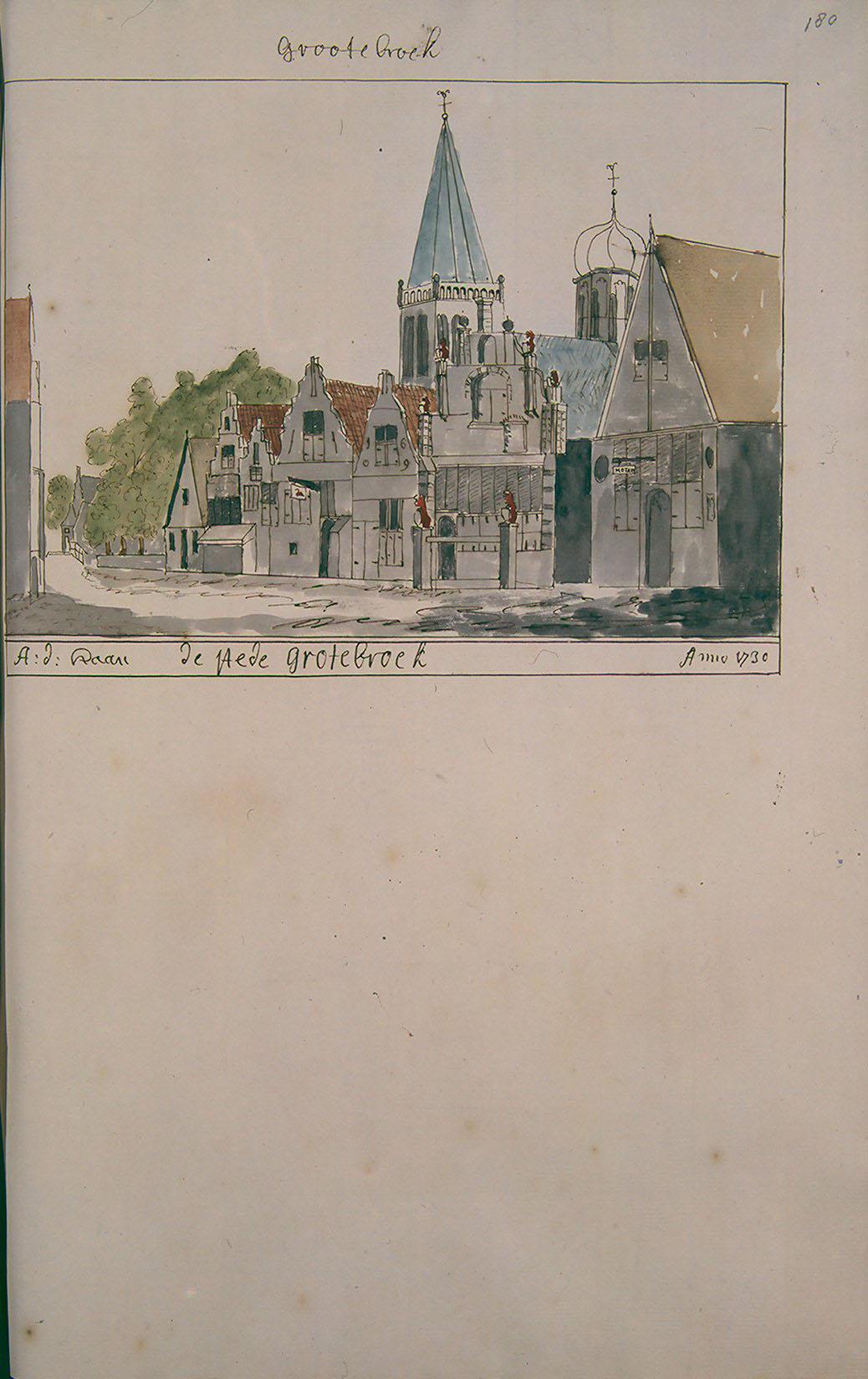 Atlas Schoemaker WESTFRIESLAND DEEL2 391 Noord Holland, Grootebroek